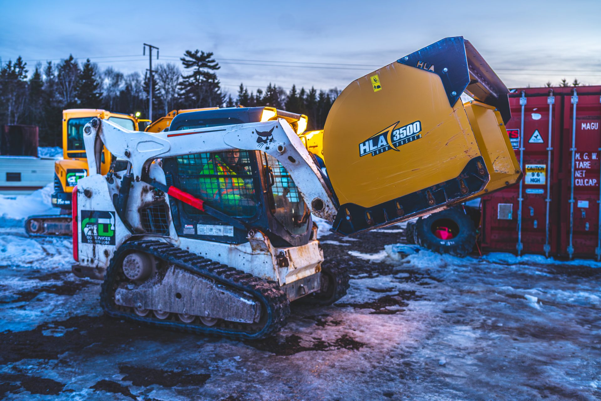 GD Outdoor Services excavation equipment — skid steer Saint John NB
